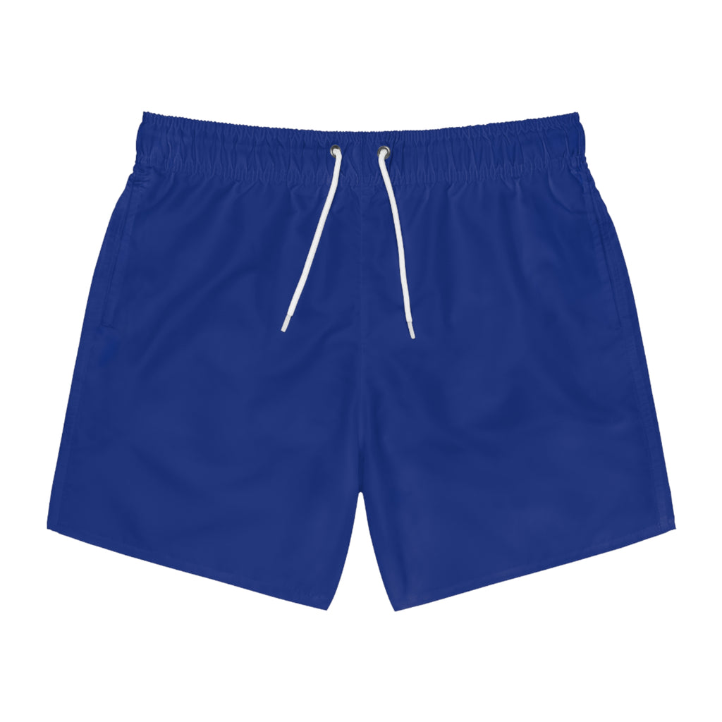 Mama Wak Blue Swim Trunks - Men’s Casual Beach Shorts
